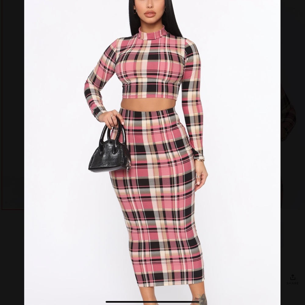 Something I don’t know skirt set